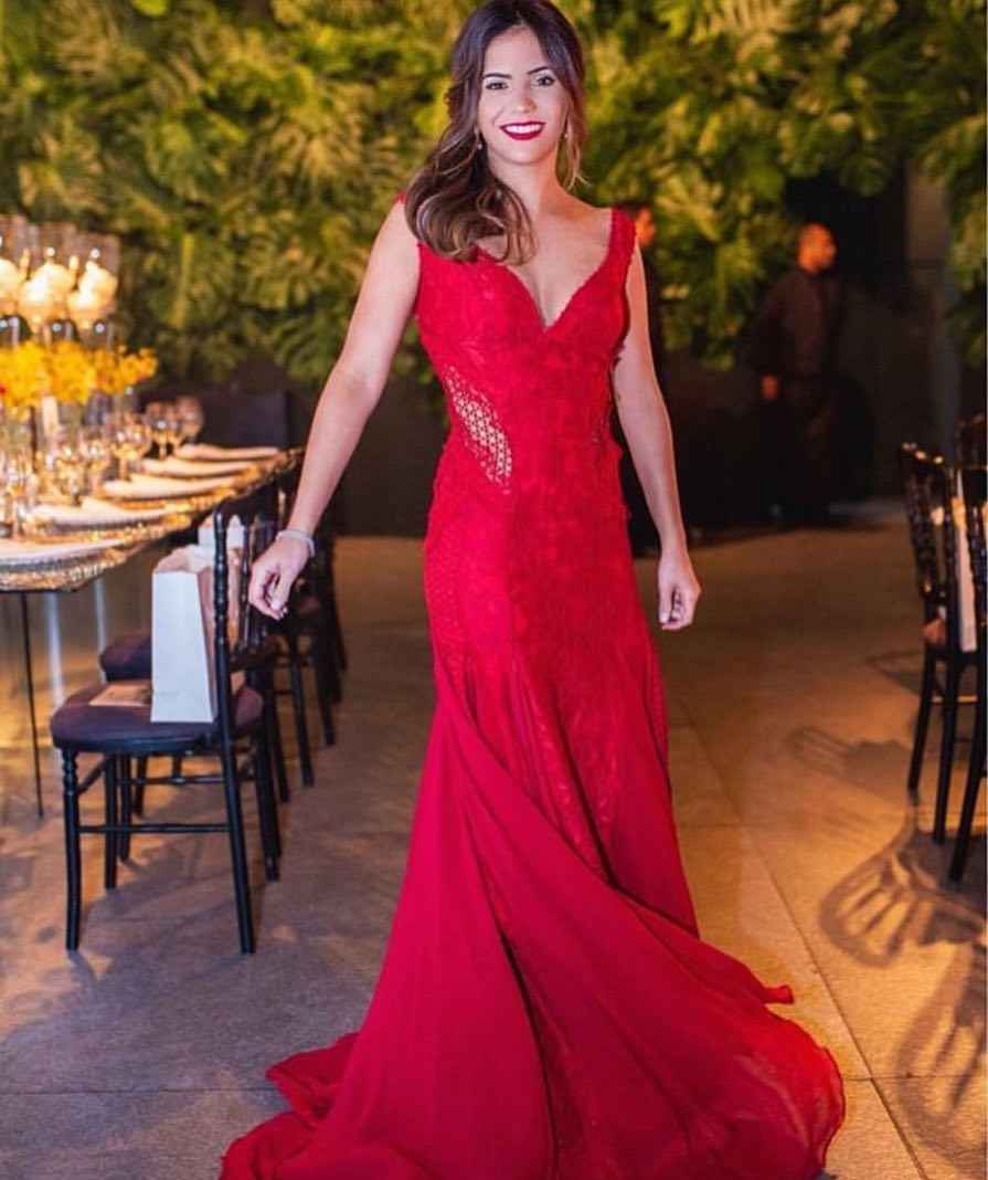 Красное платье на выпускной 2019-2020 фото_3