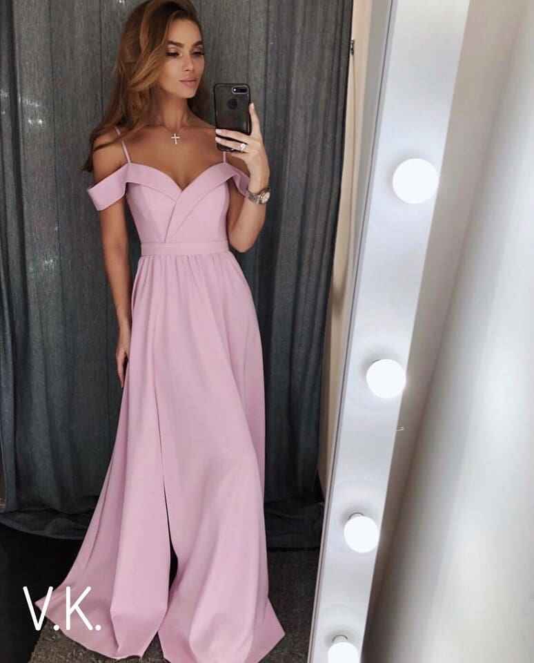 розовое платье на выпускной фото_5