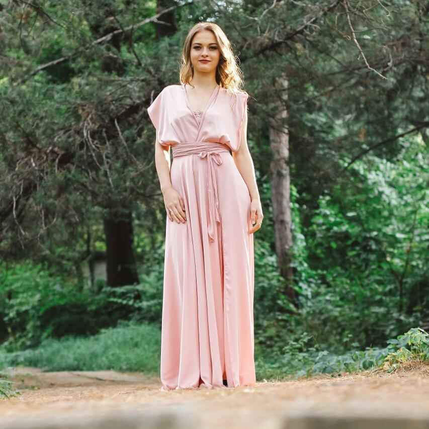 розовое платье на выпускной фото_16