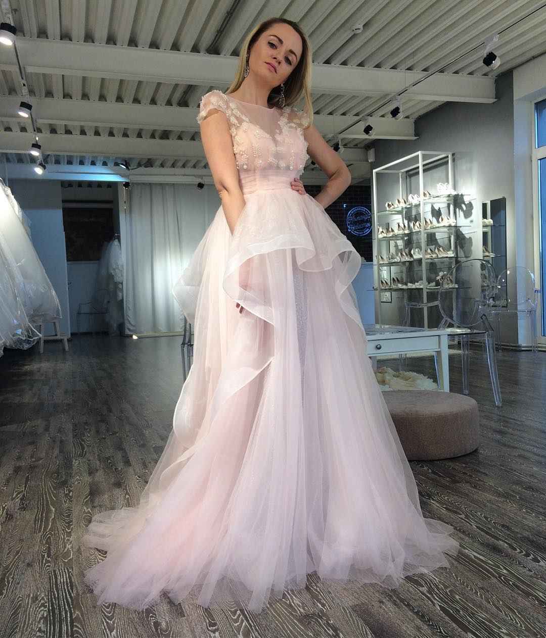розовое платье на выпускной фото_19