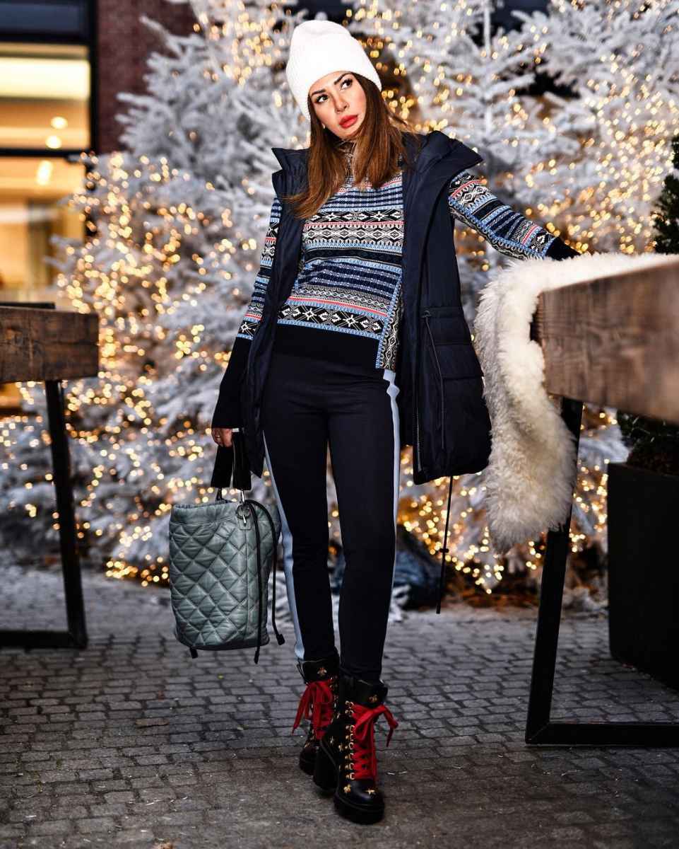 Модный вязаный свитер 2019-2020 фото_15