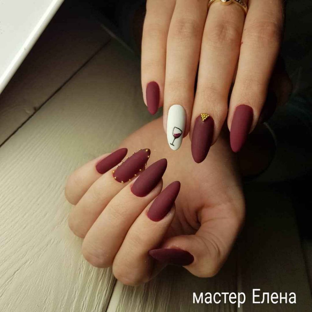 Винный маникюр 2020: 60 фото идей, которые сделают любой ваш образ ...
