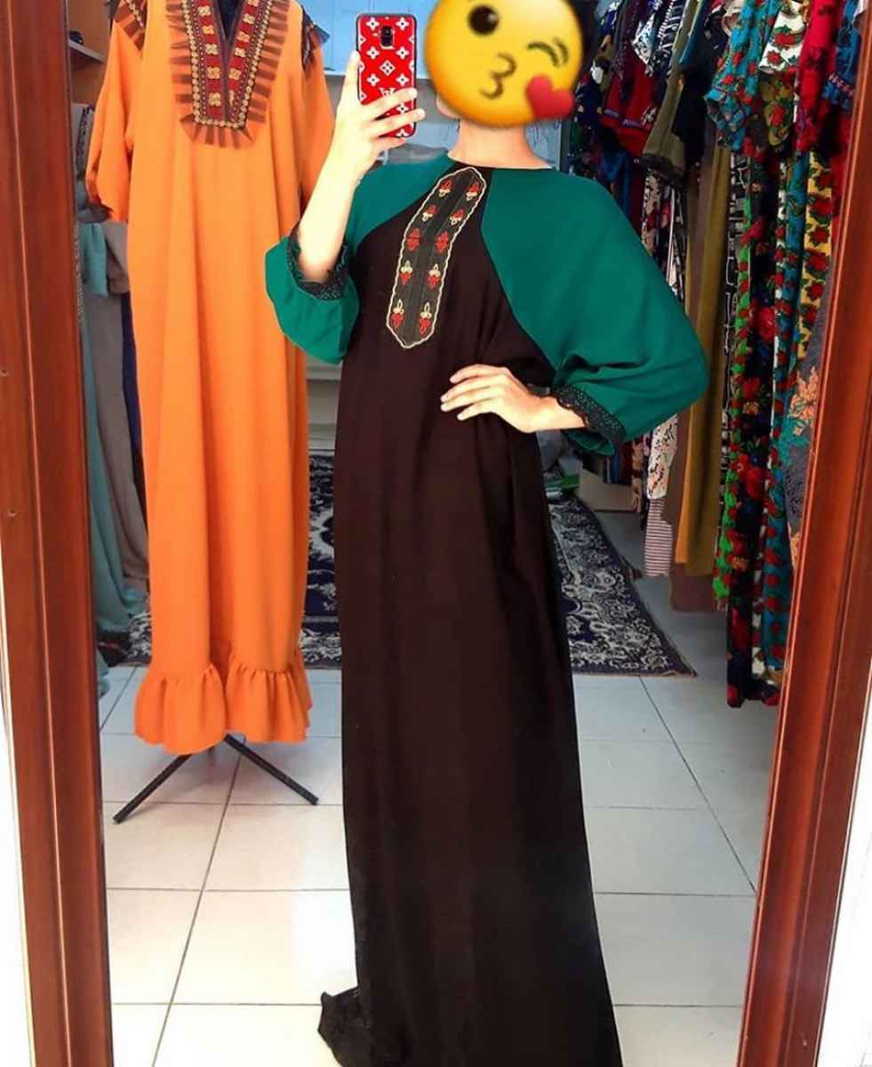 Современные фасоны туркменских платьев фото_3
