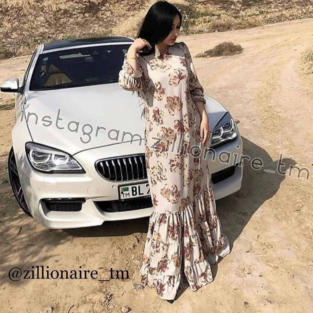 Современные фасоны туркменских платьев фото_45