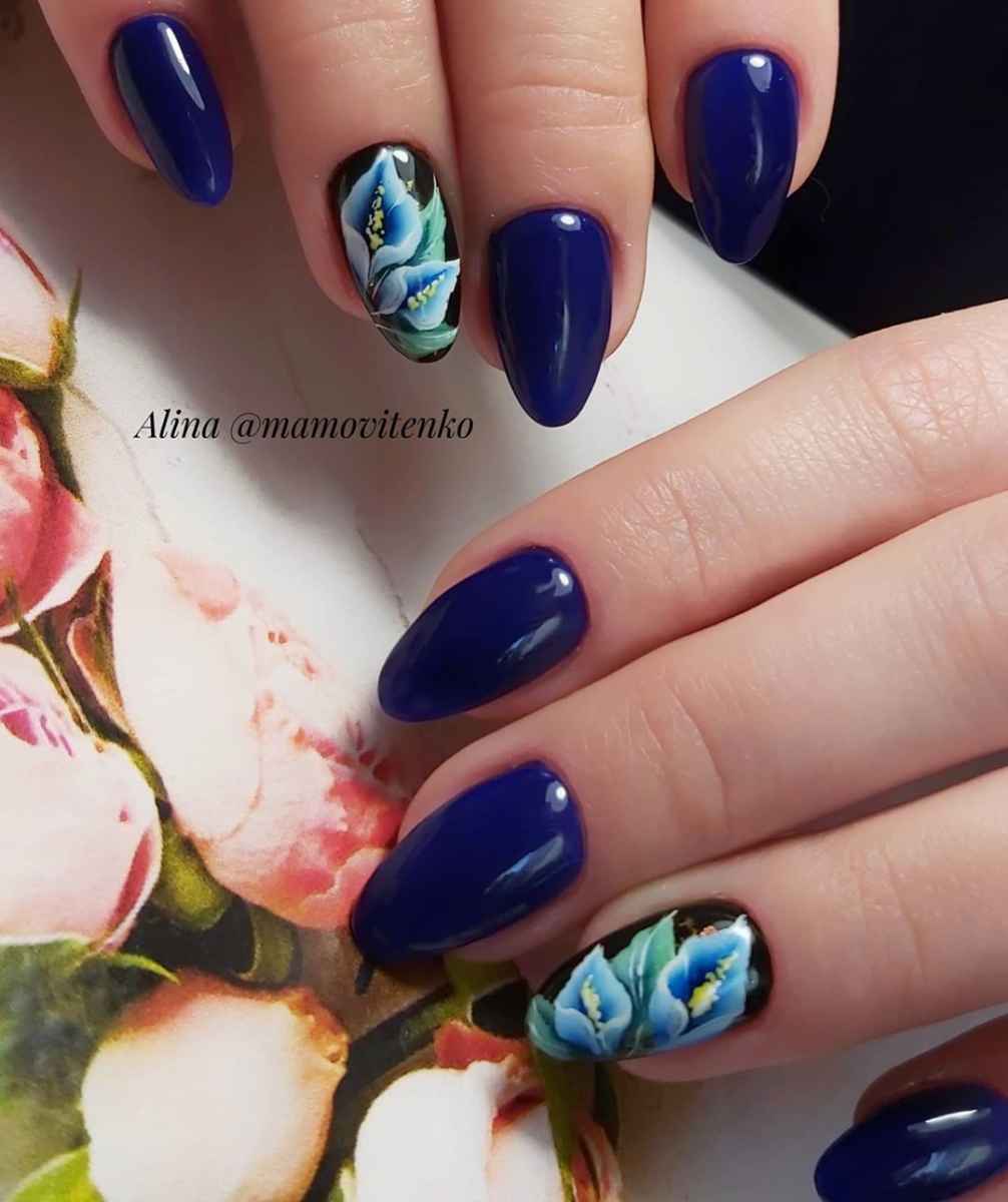 Китайская роспись на ногтях фото_10