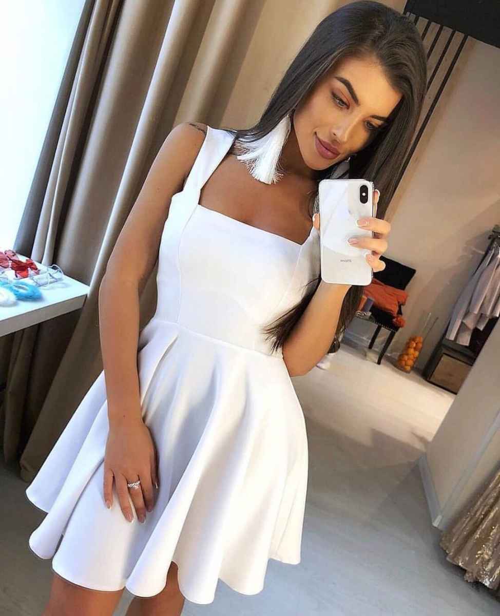 Модные белые платья для Нового Года 2021 фото_4
