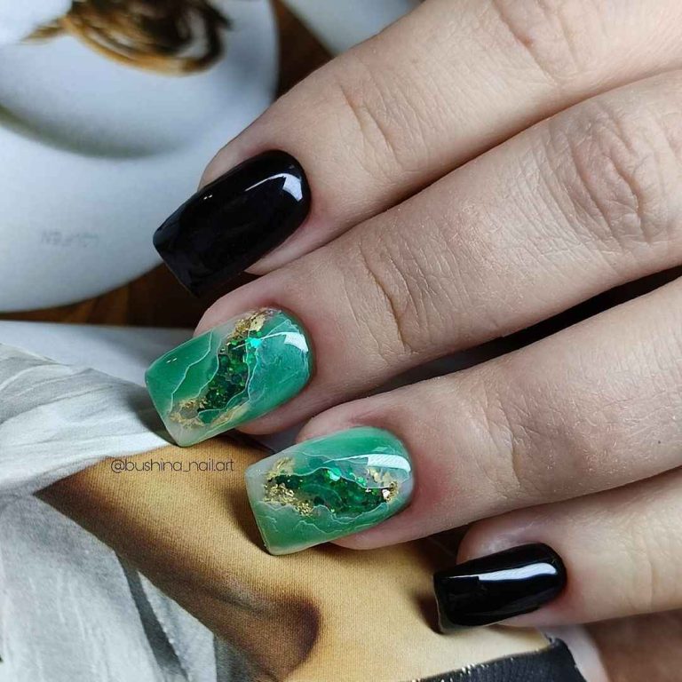 Маникюр хрустальный камень: 40 неподражаемых фото идей - Журнал Элис